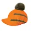 Equetech Vision Pom Hat Silk in Orange