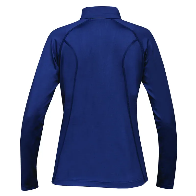 Equetech Signature Zip Thermal Base Layer in Navy-1