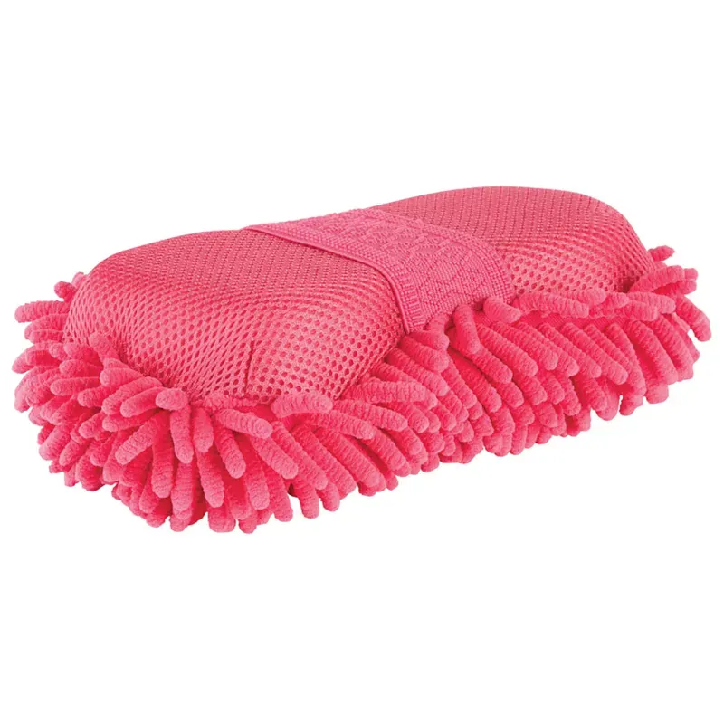 Lincoln Horse Care Accessories Microfibre Grooming Sponge in Pink