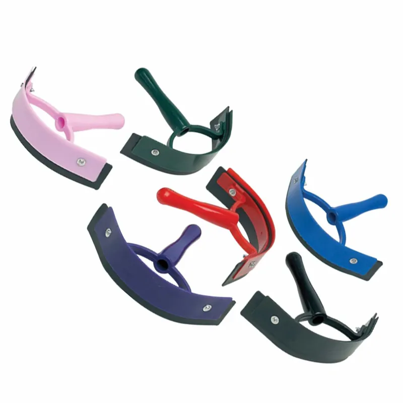Lincoln Horse Care Accessories Plastic Sweat Scraper in Purple