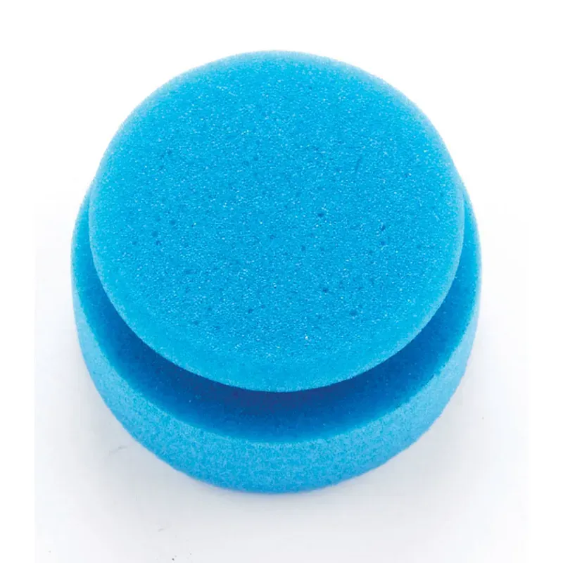 Lincoln Horse Care Accessories Circular Grip Sponge in Blue