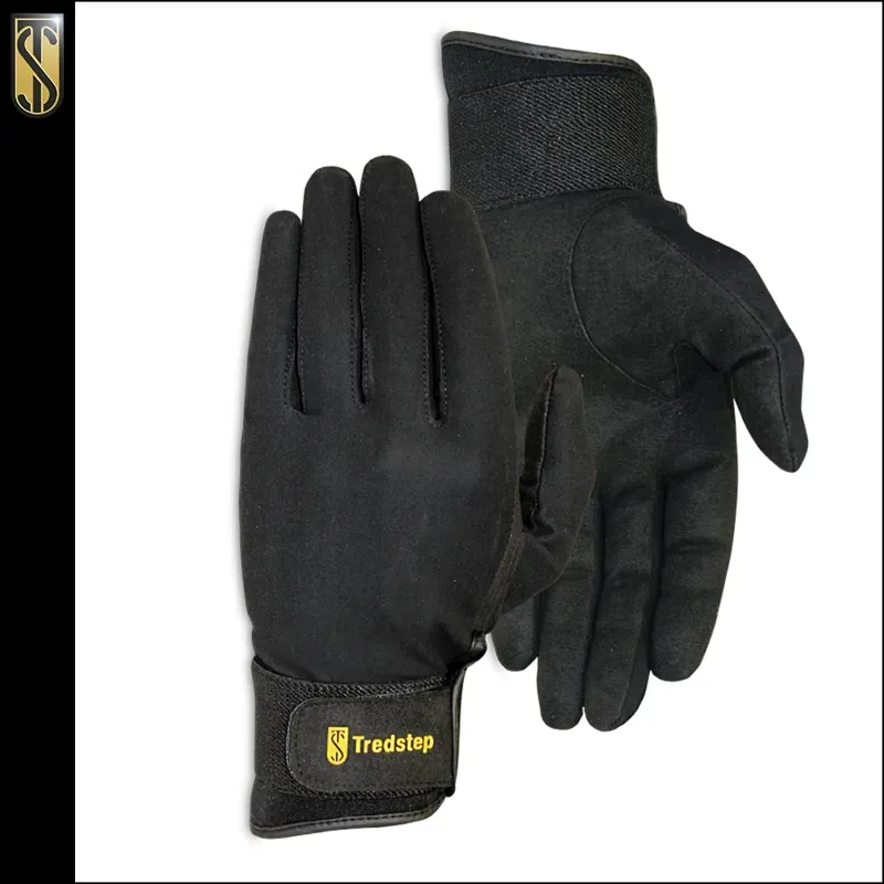 Tredstep Eventer Gloves Size 8 Black