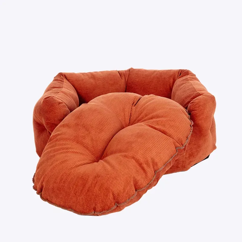 Danish Design 30 inch Elden Deluxe Slumber Bed in Rust-1