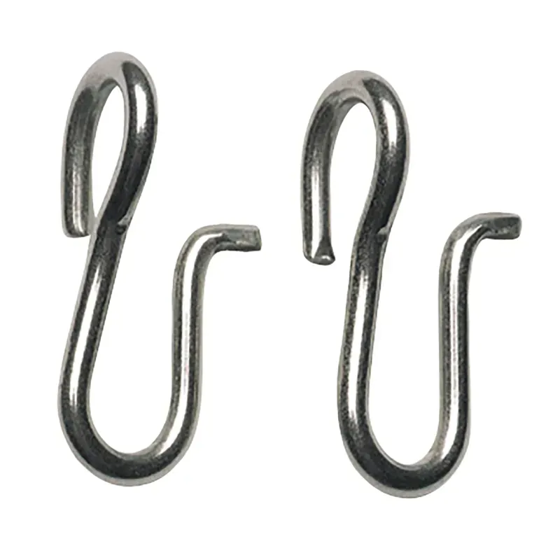 Korsteel Curb Chain Hooks in Silver