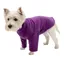Firefoot Small Fleece Dog Jumper in Purple
