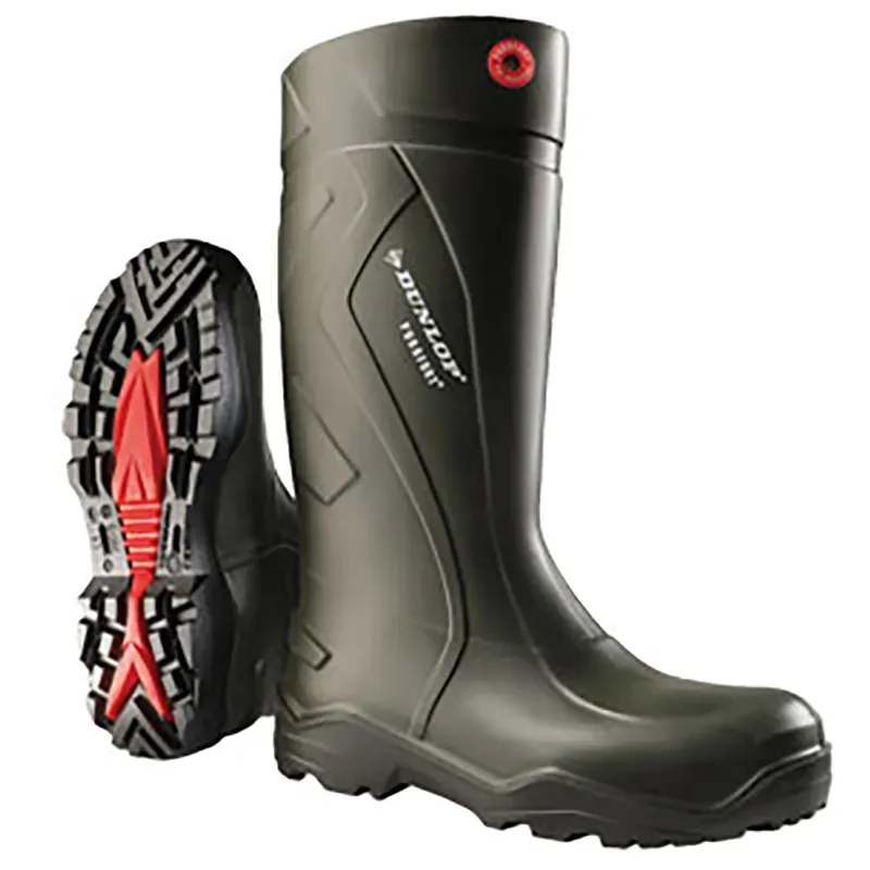 Dunlop Purofort Plus X Boots in Green