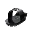 Bitz Medium Plastic Curry Comb in Black