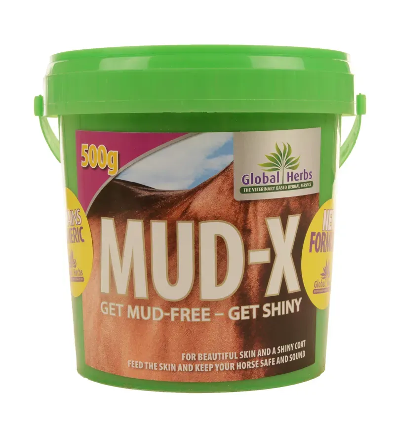 Global Herbs 500g Mud-X in Green