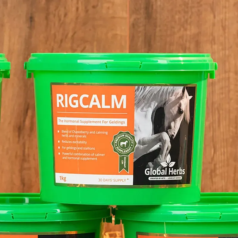 Global Herbs 1kg RigCalm in Green