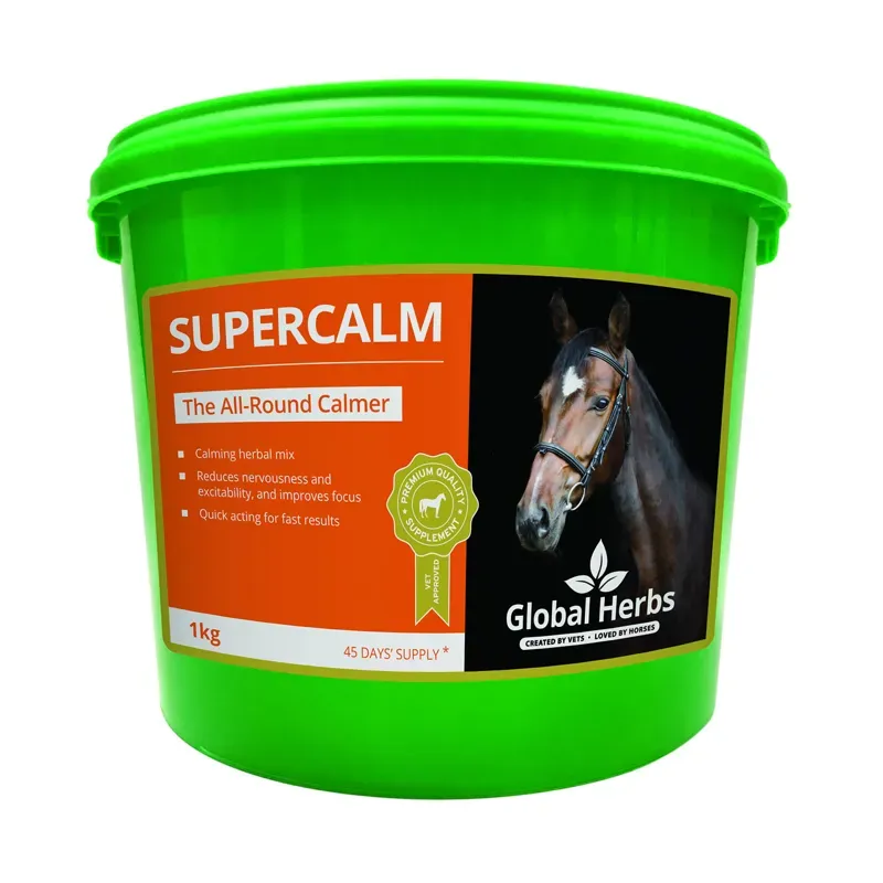 Global Herbs 1kg SuperCalm in Brown