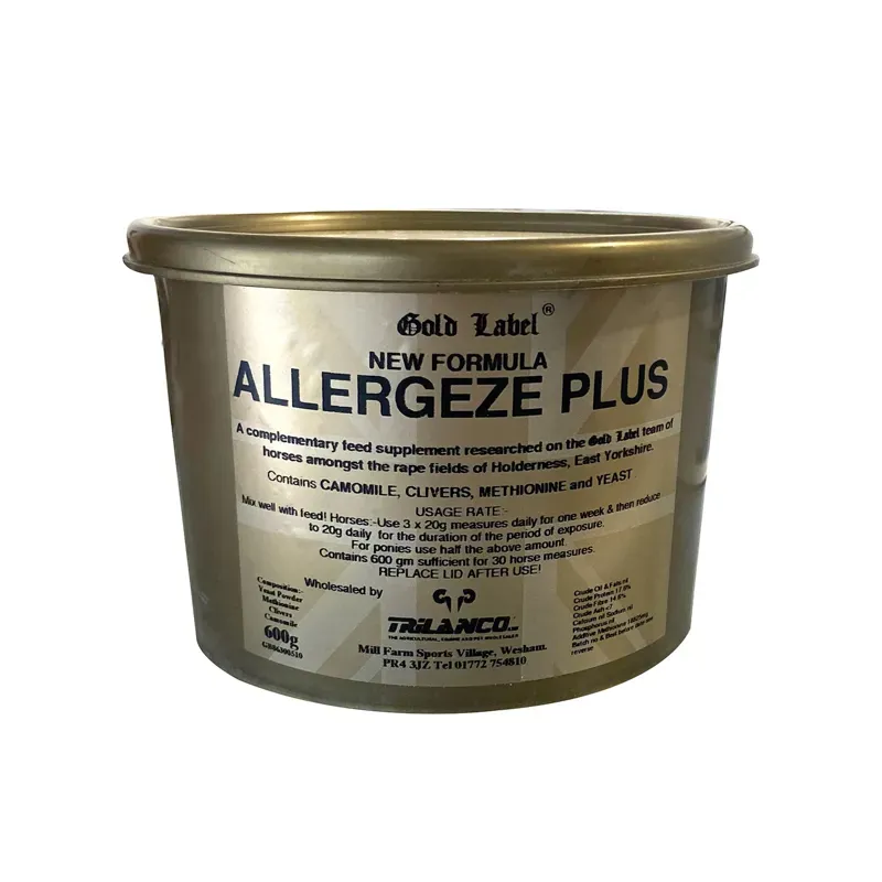 Gold Label 600g Allergeze Plus in Gold