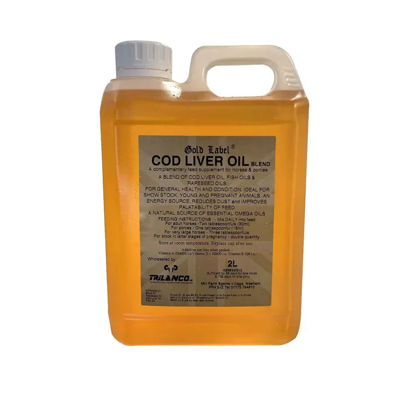 Gold Label 2lt Cod Liver Oil in Gold