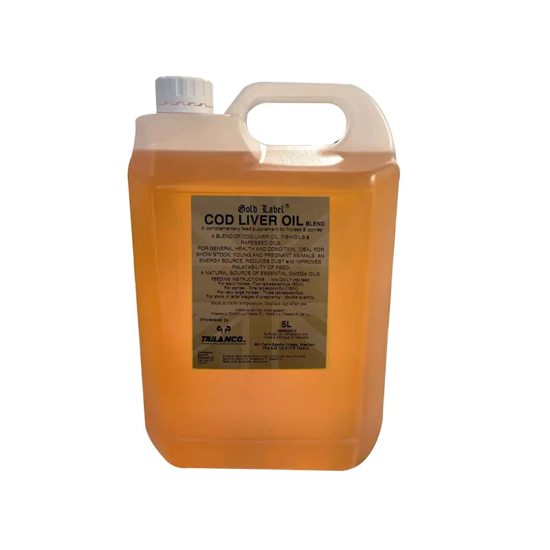 Gold Label 5lt Cod Liver Oil in Gold