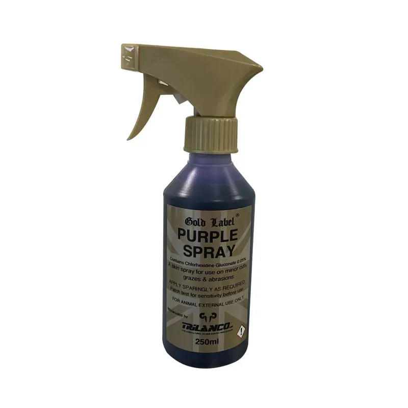 Gold Label 250ml Purple Spray in Purple