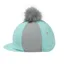 Hy Equestrian DynaMizs Ecliptic Hat Cover in Mint/Grey