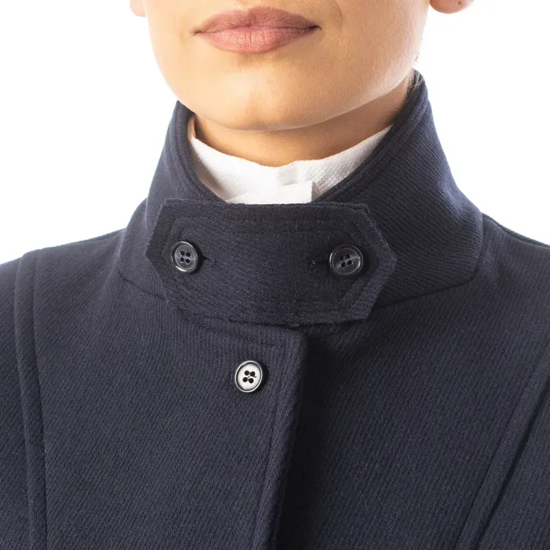 Equetech Maids Hunt Wool Frock Coat in Navy-2