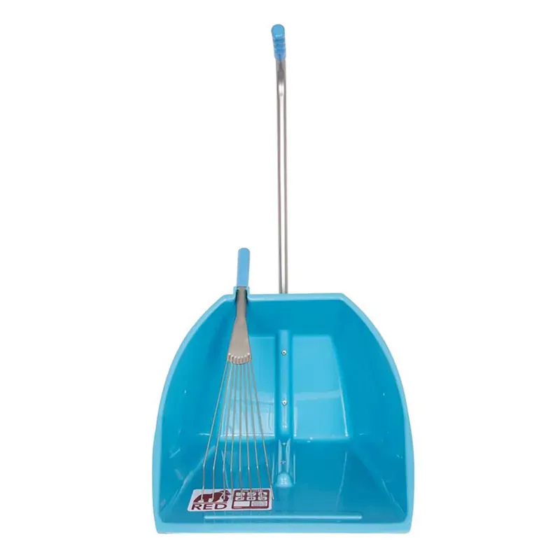 Faulks and Cox Red Gorilla Big Tidee Tubtrug And Rake in Blue-1