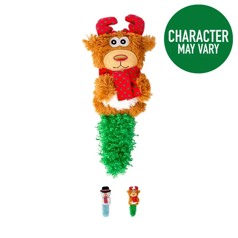 KONG Holiday Cat Kickeroo Characters Cat Toy in Assorted