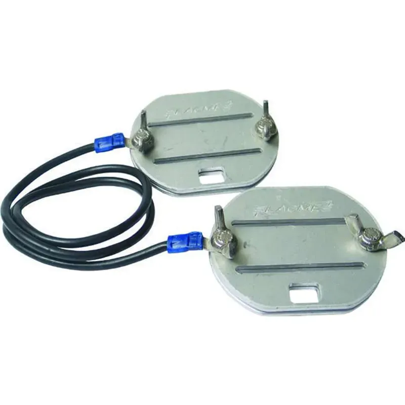 Agrifence H4907 40mm Line To Line Connector For Tape in Silver