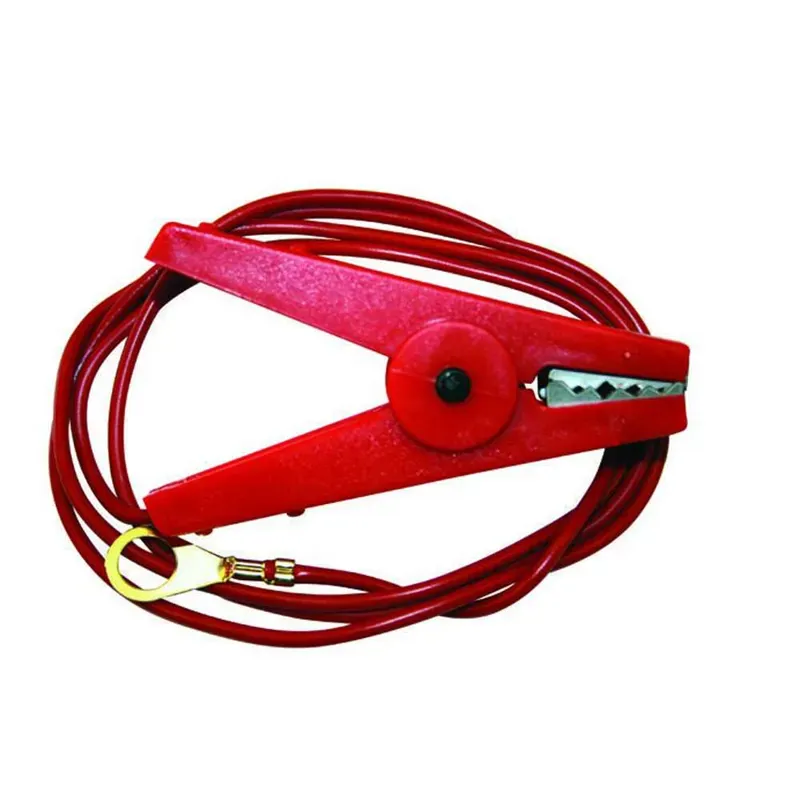 Agrifence Live Lead On Croc Clip in Red