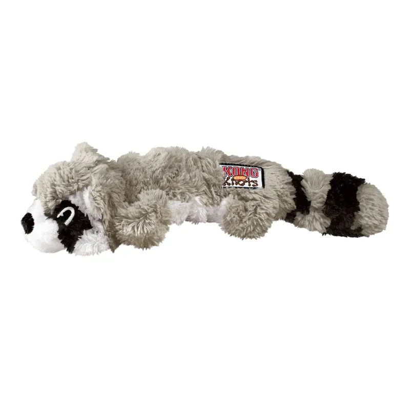 Kong Medium/Large Scrunch Knots Raccoon