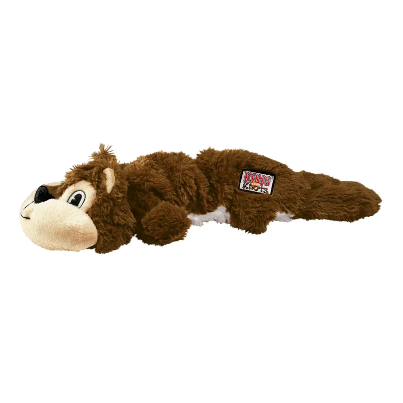 Kong Small/Medium Scrunch Knots Squirrel