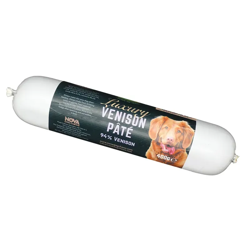 Paddock Farm 400gm Luxury Venison Pate in White 