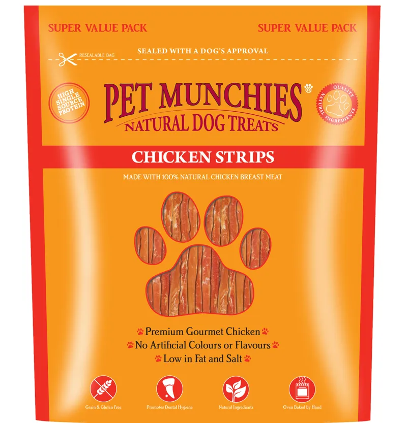 Pet Munchies 320 gm Chicken Strips
