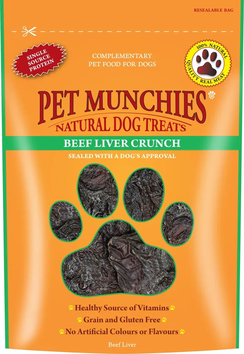 Pet Munchies 90 gm Beef Liver Crunch