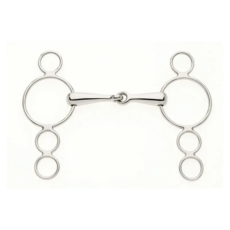 Continental 3 ring snaffle 5.5