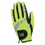 Hy Equestrian Extreme Reflective Softshell Gloves in Yellow