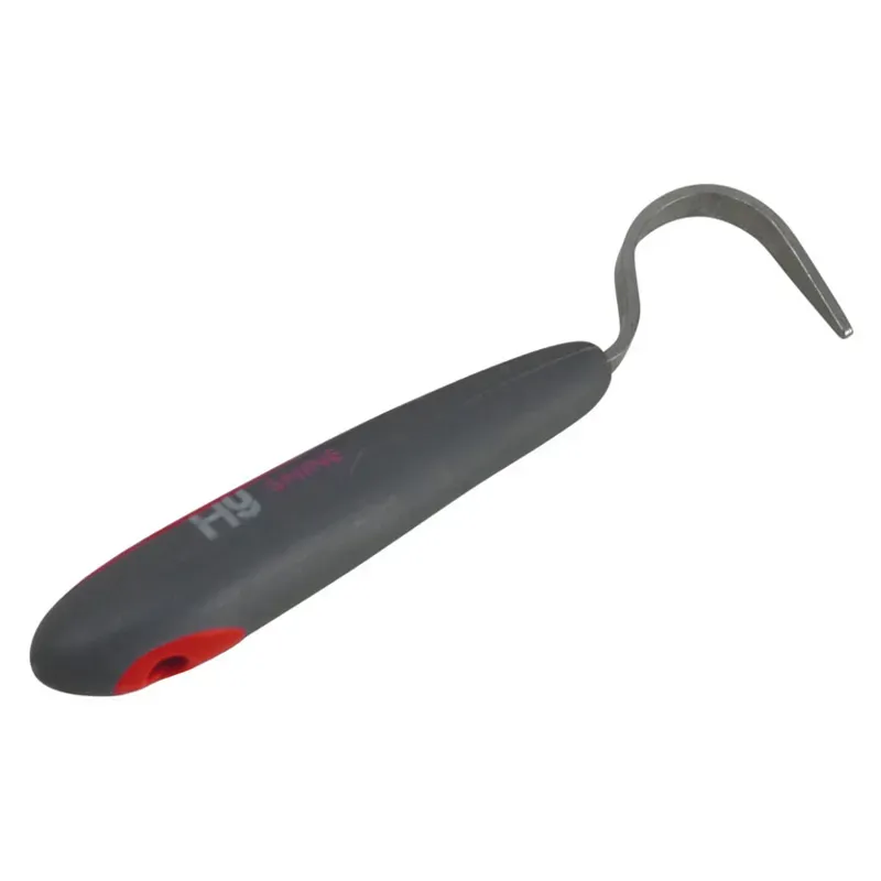 Hy Sport Active Hoof Pick in Rosette Red