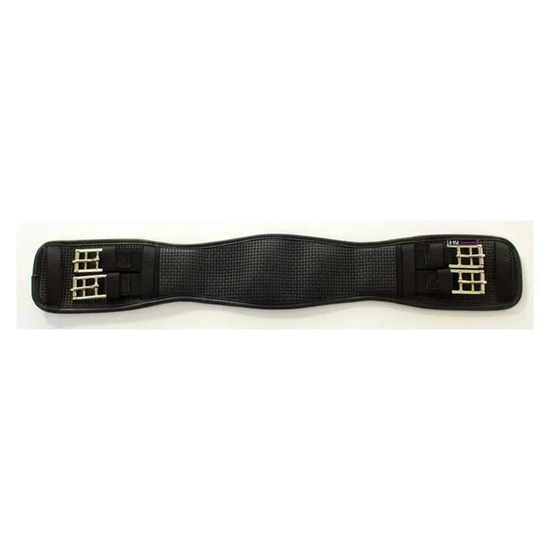 Hy Equestrian Elasticated Ends Waffle Dressage Girth in Black