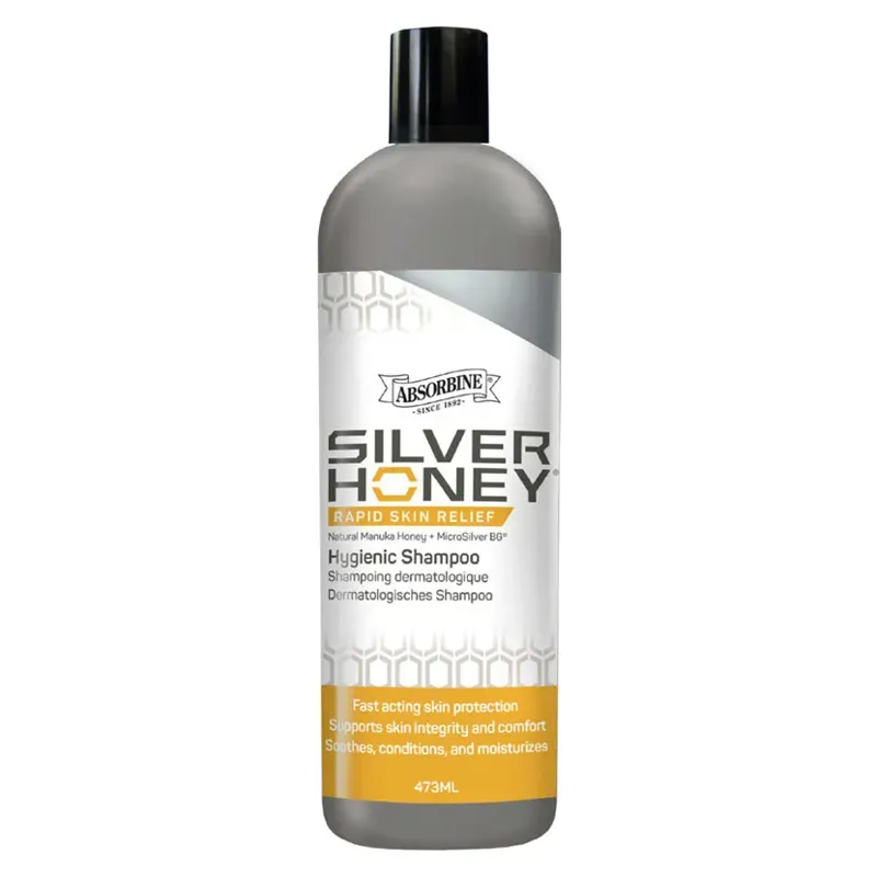 Absorbine 473ml Silver Honey Hygienic Shampoo in Grey