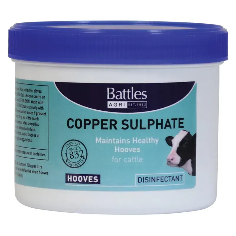 Battles Copper Sulphate in Blue
