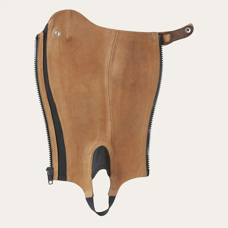 Ariat Close Contour Show Chap Waxed Choc-1