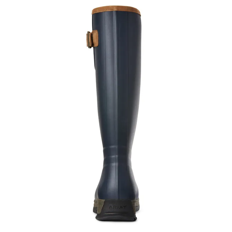 Ariat Burford Waterproof Rubber Boot Navy-1