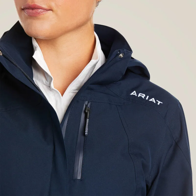 Ariat Wms Coastal H20 Jacket Navy-2