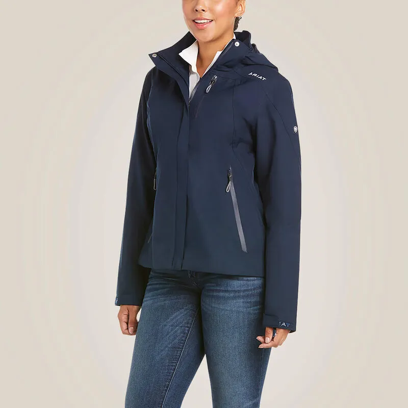 Ariat Wms Coastal H20 Jacket Navy