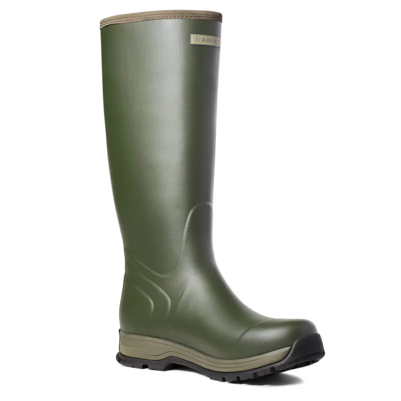 Ariat Mens Burford Rubber Boot Olive Night-3