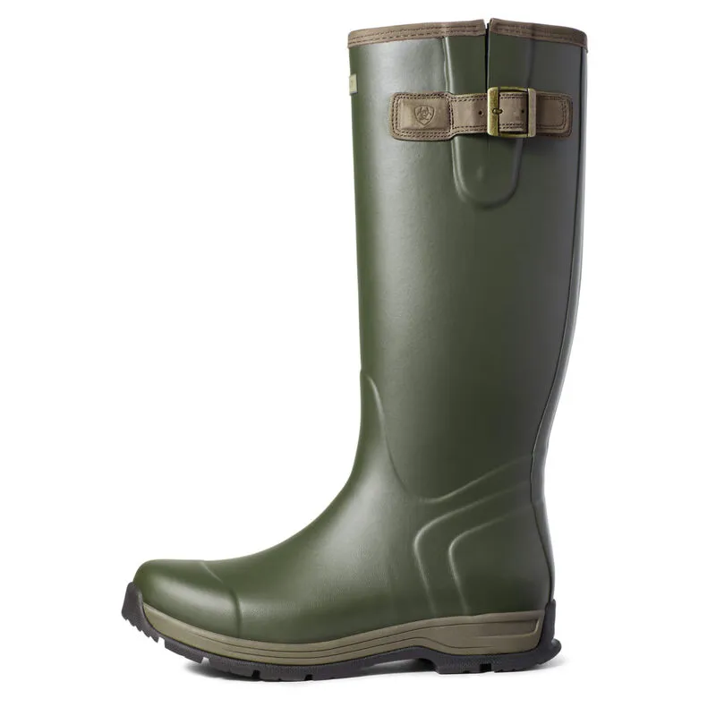 Ariat Mens Burford Rubber Boot Olive Night-4