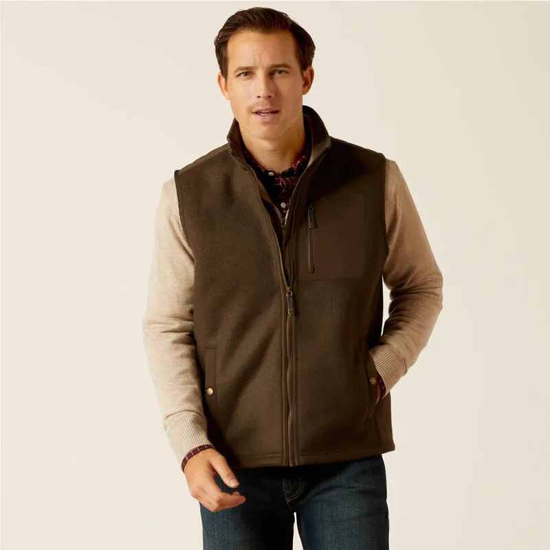 Ariat Mens Millbrae Vest Earth