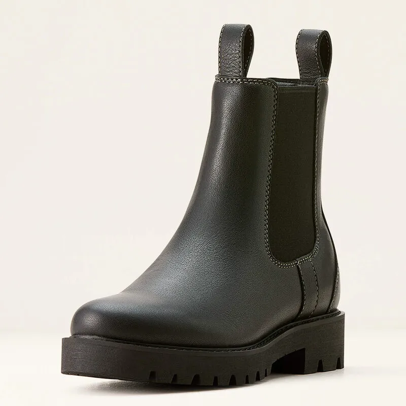 Ariat Womans Wexford Lug Mid Black-1