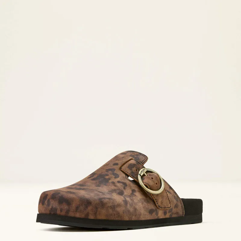 Ariat WMS Country Mule Leopard Suede-1