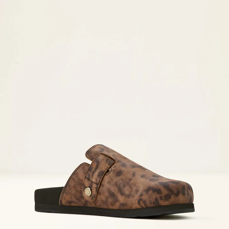 Ariat WMS Country Mule Leopard Suede-3