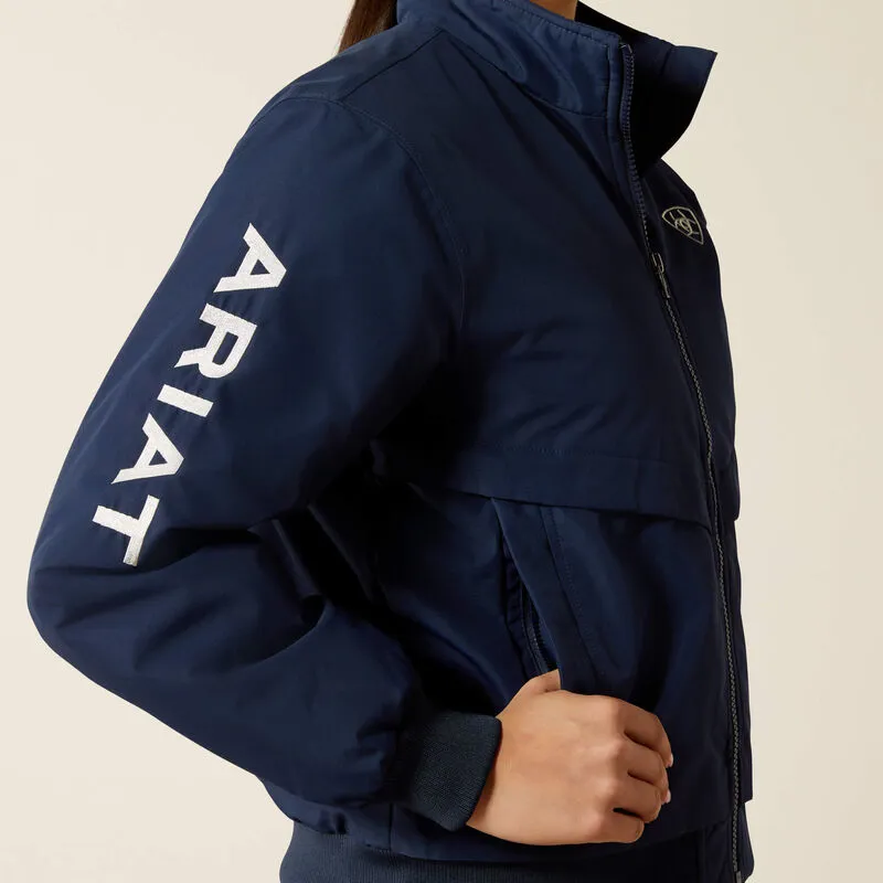 Ariat YTH Stable 2.0 Insulated Jacket Navy-2