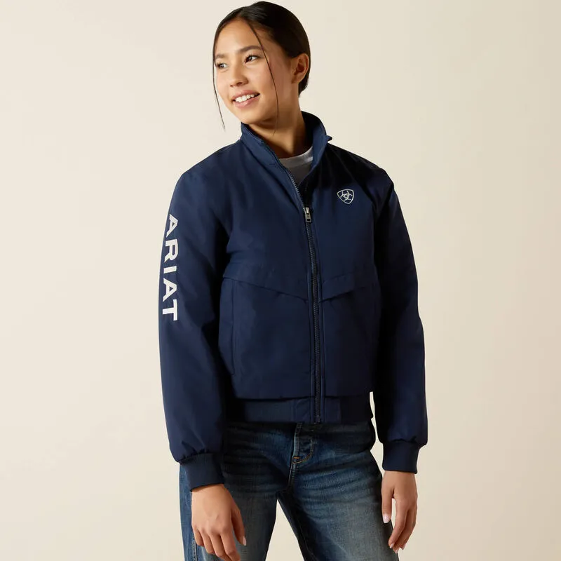Ariat YTH Stable 2.0 Insulated Jacket Navy