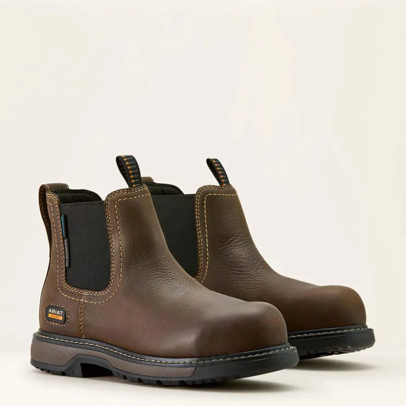 Ariat WMS Riveter Chelsea H20 CT Dark Brown