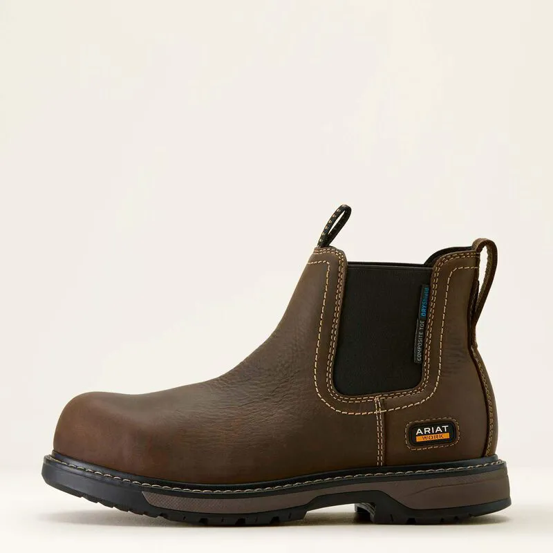Ariat WMS Riveter Chelsea H20 CT Dark Brown-4