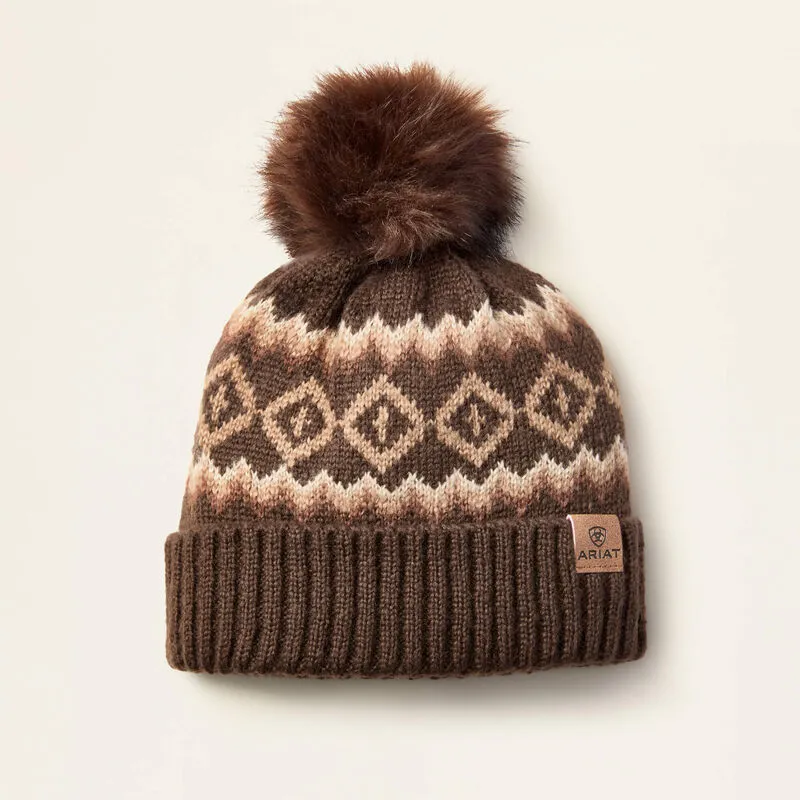 Ariat Bristol Beanie Chocolate Brown